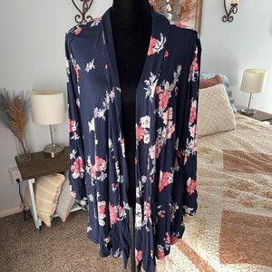 Floral Stretchy Cardigan